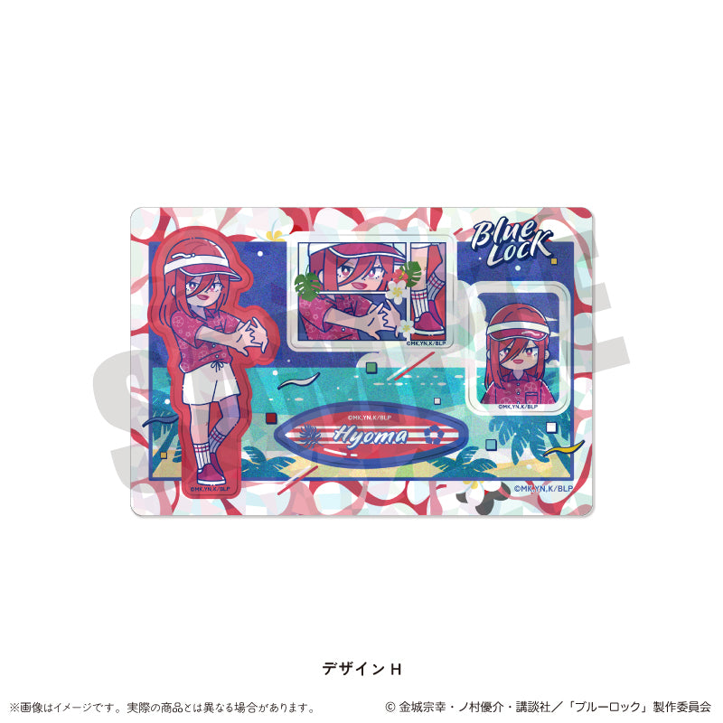 (Goods - Sticker) Blue Lock Holographic Sticker Sheet Nyu~toro Vol.2 H Hyoma Chigiri