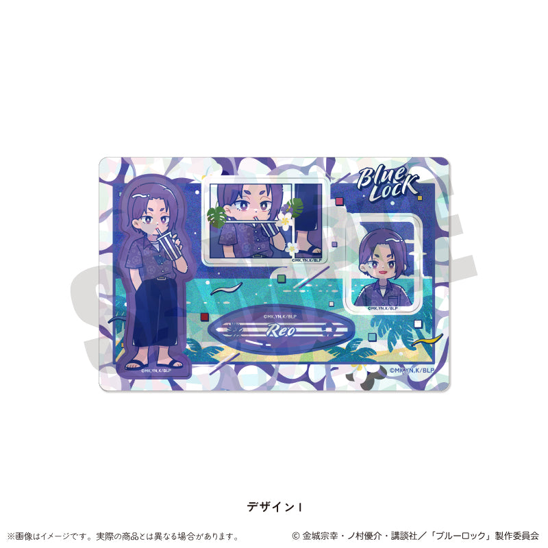 (Goods - Sticker) Blue Lock Holographic Sticker Sheet Nyu~toro Vol.2 I Reo Mikage