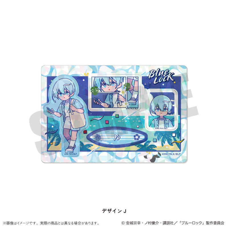 (Goods - Sticker) Blue Lock Holographic Sticker Sheet Nyu~toro Vol.2 J You Hiori