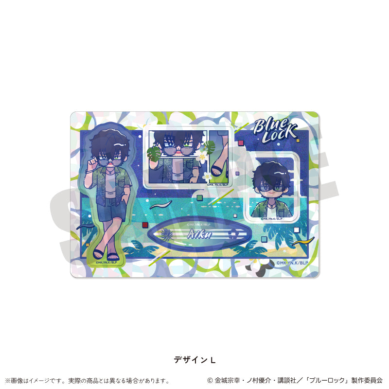 (Goods - Sticker) Blue Lock Holographic Sticker Sheet Nyu~toro Vol.2 L Oliver Aiku