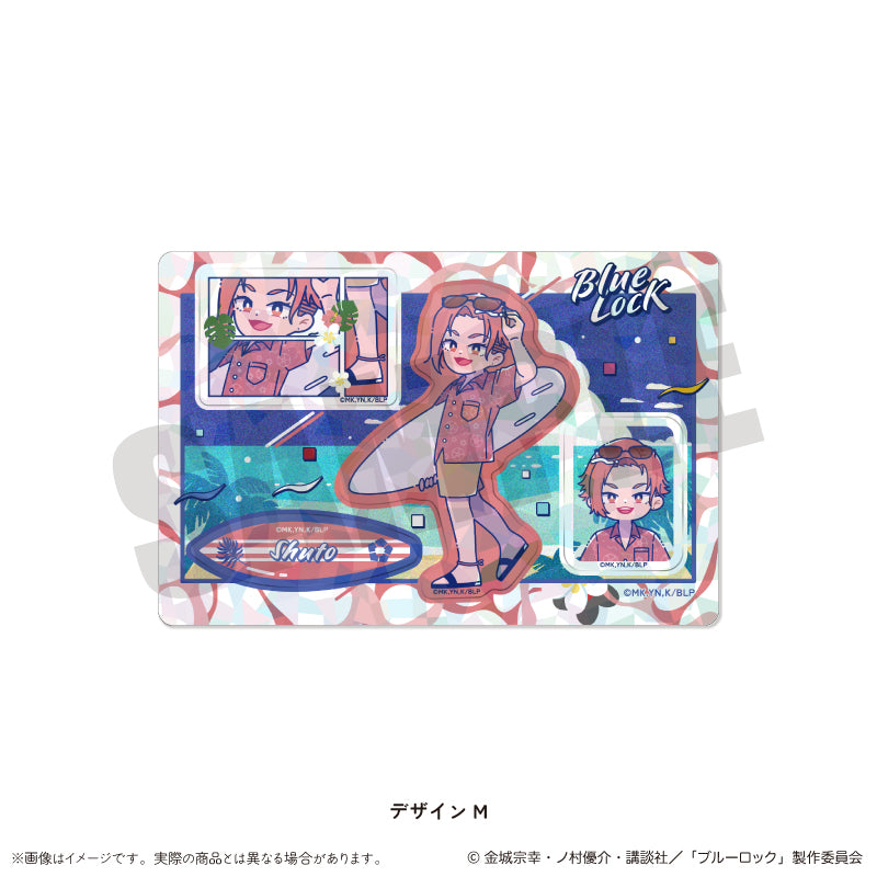 (Goods - Sticker) Blue Lock Holographic Sticker Sheet Nyu~toro Vol.2 M Shuto Sendo