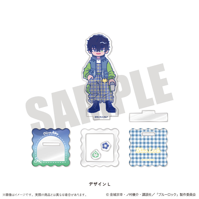 (Goods - Acrylic Stand) Blue Lock Acrylic Stand Nyu~toro Vol.3 L Oliver Aiku