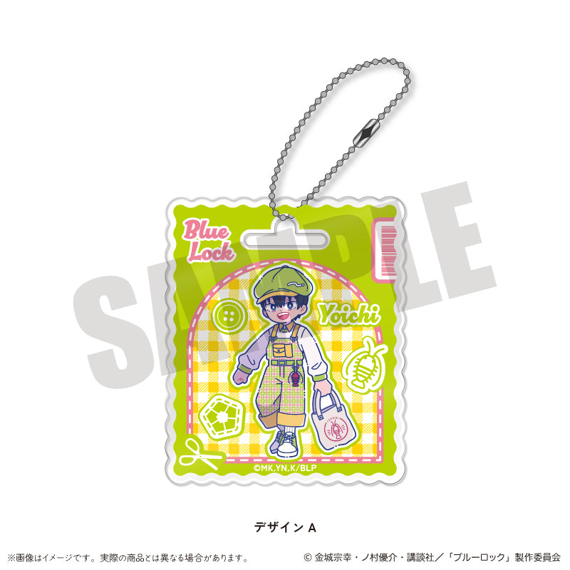 (Goods - Keychain) Blue Lock Acrylic Keychain Nyu~toro Vol.3 A Yoichi Isagi