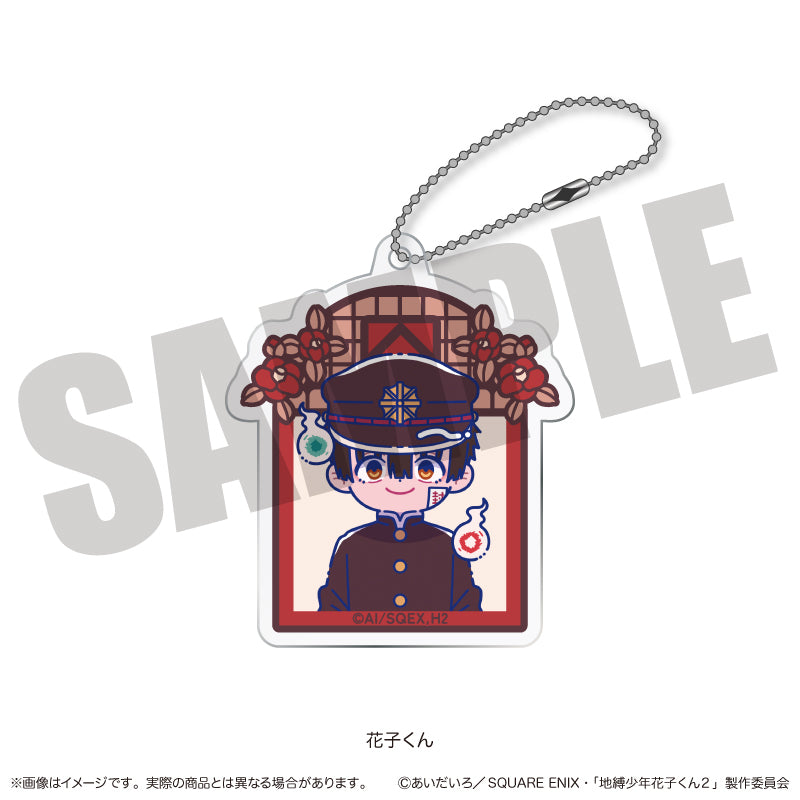 (Goods - Keychain) TV Anime Toilet-bound Hanako-kun 2 ID Card Photo Style Acrylic Keychain Nyu~toro Hanako-kun A
