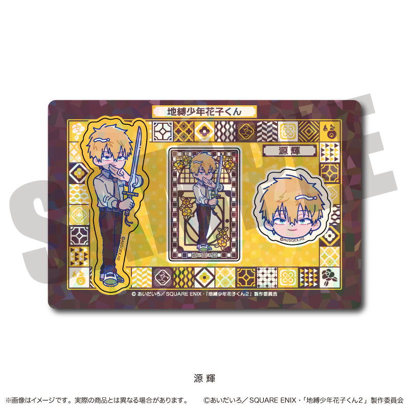 (Goods - Sticker) TV Anime Toilet-bound Hanako-kun 2 Holographic Sticker Sheet Nyu~toro Kou Minamoto D