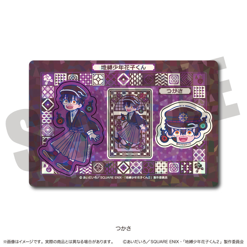 (Goods - Sticker) TV Anime Toilet-bound Hanako-kun 2 Holographic Sticker Sheet Nyu~toro Tsukasa I