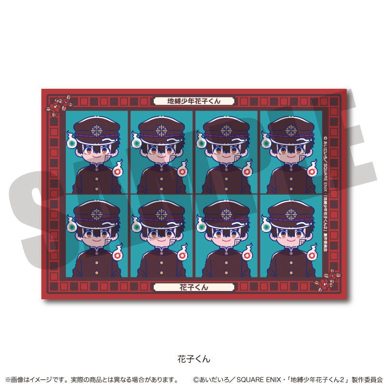 (Goods - Sticker) TV Anime Toilet-bound Hanako-kun 2 ID Card Photo Style Sticker Nyu~toro Hanako-kun A