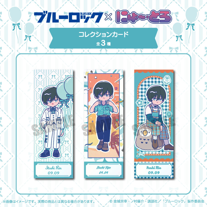 (Goods - Card) Blue Lock Collection Card Newtoro Rin Itoshi Birthday C