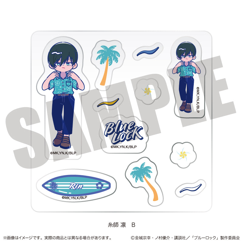 (Goods - Sticker) Blue Lock Custom Sticker Sheet Newtoro Rin Itoshi Birthday B