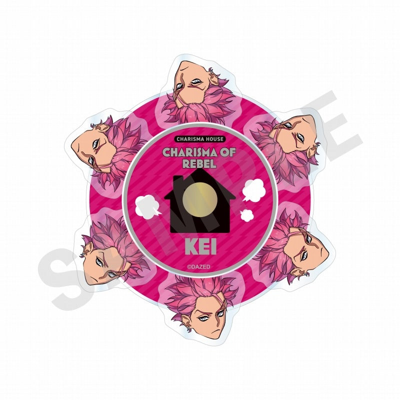 (Goods - Magnet) A Superhuman Share House Story "Charisma" KuruKuru Magnet (Kei Sarukawa)