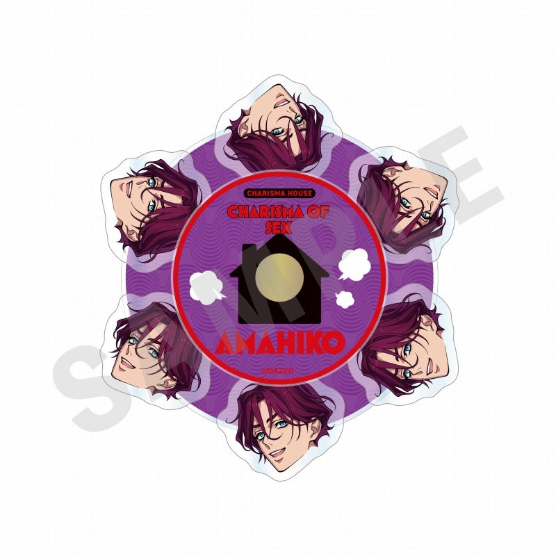 (Goods - Magnet) A Superhuman Share House Story "Charisma" KuruKuru Magnet (Amahiko Tendo)