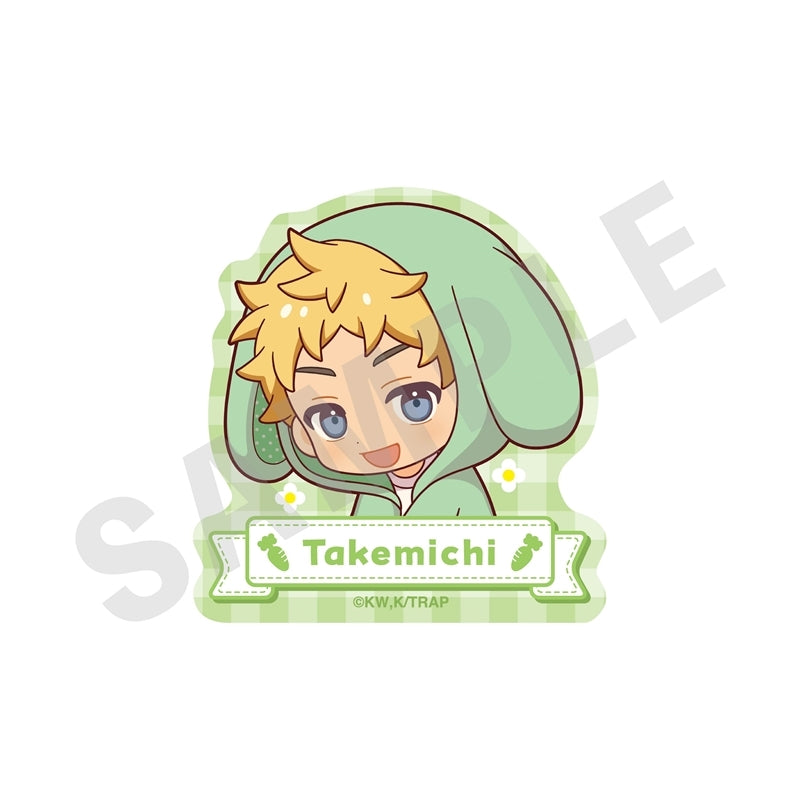 (Goods - Sticker) Tokyo Revengers Chibi Bunny Ears Series Sticker (Takemichi Hanagaki)