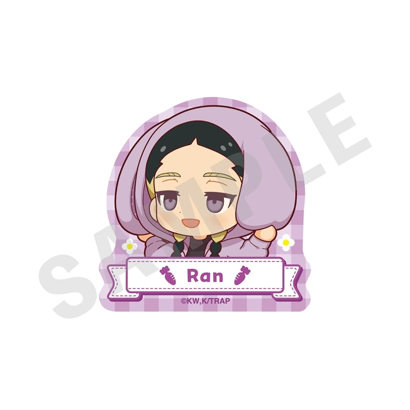 (Goods - Sticker) Tokyo Revengers Chibi Bunny Ears Series Sticker (Ran Haitani)