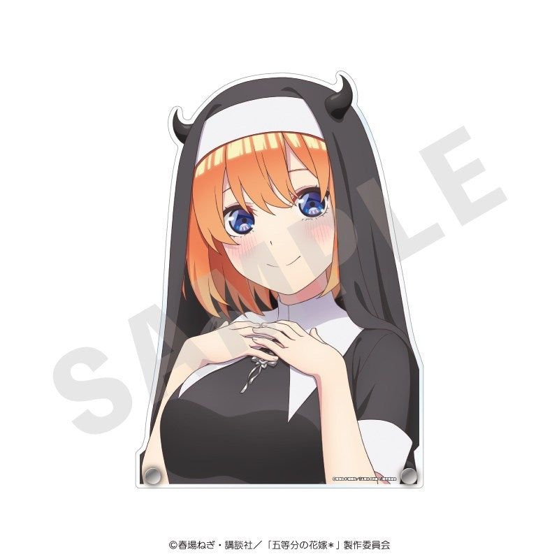 (Goods - Board) The Quintessential Quintuplets＊ Die-cut Acrylic Board Little Sister Demon ver. (Yotsuba Nakano)