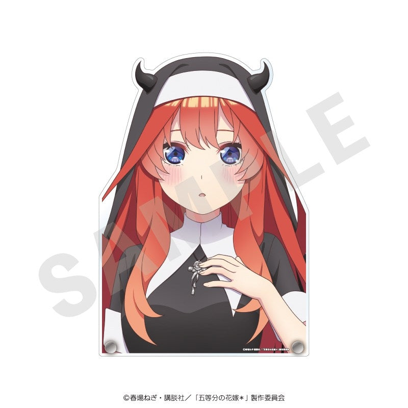 (Goods - Board) The Quintessential Quintuplets＊ Die-cut Acrylic Board Little Sister Demon ver. (Itsuki Nakano)