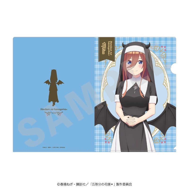 (Goods - Clear File) The Quintessential Quintuplets＊ Clear File Little Sister Demon ver. (Miku Nakano)