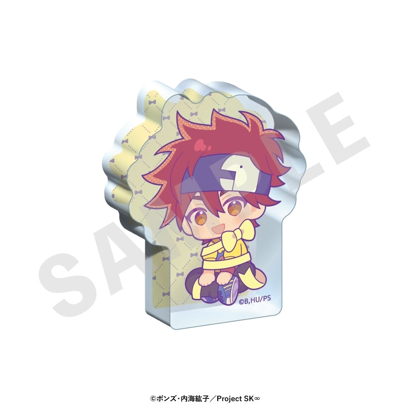 (Goods - Ornament) Original TV Anime - SK8 the Infinity Chibi Ribbon Series Mini Acrylic Block (Reki)