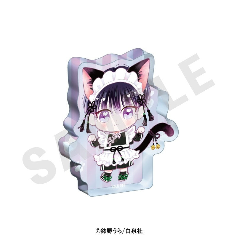 (Goods - Ornament) Kokoro-kun Doesn’t Need Love (Kokoro-kun wa Ai toka Iranai) Mini Acrylic Block (Kokoro)