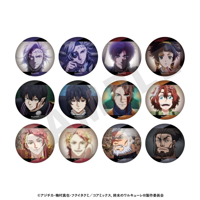(1BOX=12)(Goods - Badge) Record of Ragnarok Trading Anime Still Button Badge (12 Types Total)