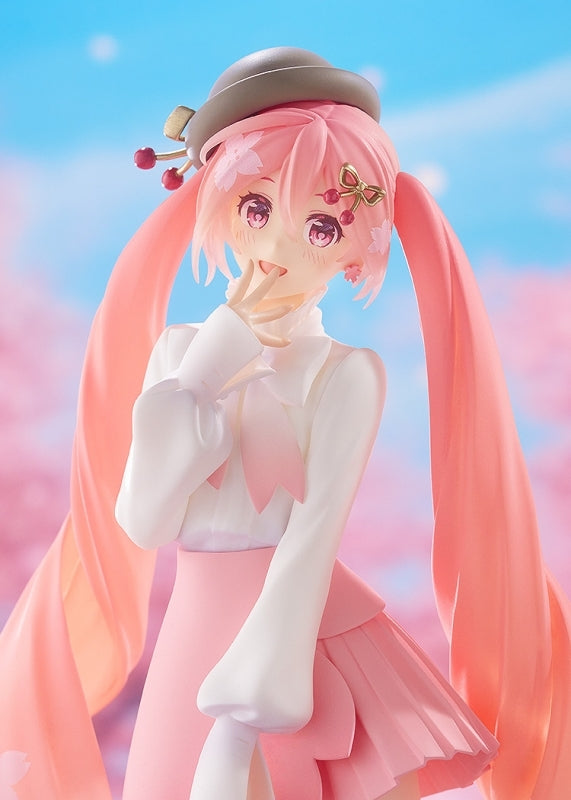 (Bishojo Figure) Character Vocal Series 01: Hatsune Miku [SMILE VALUE 2025] POP UP PARADE Sakura Miku: Hanami Outfit Ver. Complete Figure