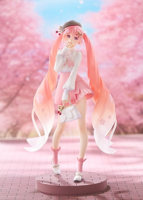(Bishojo Figure) Character Vocal Series 01: Hatsune Miku [SMILE VALUE 2025] POP UP PARADE Sakura Miku: Hanami Outfit Ver. Complete Figure