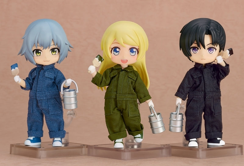 (Figure - Parts) Nendoroid Doll Outfit Set: Colorful Coveralls (Khaki)