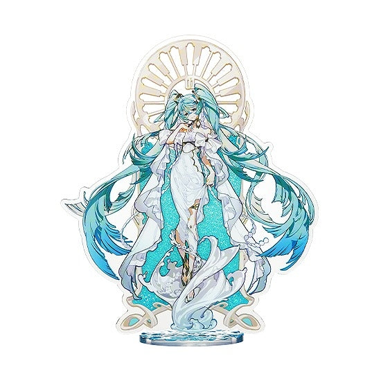 (Goods - Ornament) Character Vocal Series 01: Hatsune Miku - Hatsune Miku feat. Yoneyama Mai Acrylic Block w/ Sand