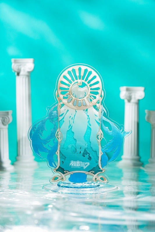 (Goods - Ornament) Character Vocal Series 01: Hatsune Miku - Hatsune Miku feat. Yoneyama Mai Acrylic Block w/ Sand