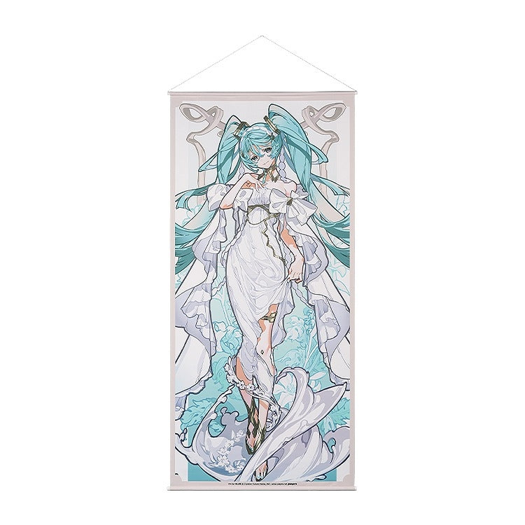 (Goods - Tapestry) Character Vocal Series 01: Hatsune Miku - Hatsune Miku feat. Yoneyama Mai Life Size Hanging Scroll