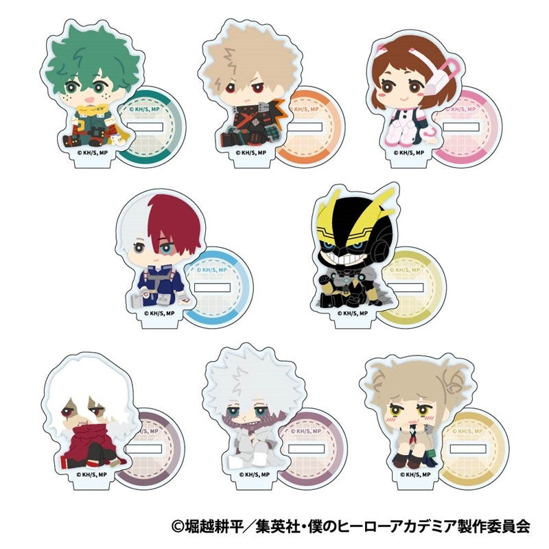 (1BOX=8)(Goods - Acrylic Stand) My Hero Academia MofuMofu Mini Acrylic Stand Vol. 2