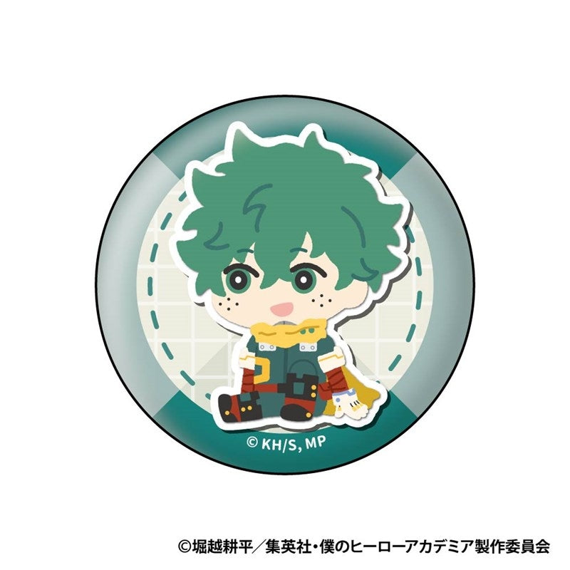 (1BOX=8)(Goods - Badge) My Hero Academia MofuMofu Button Badge Collection Vol. 2