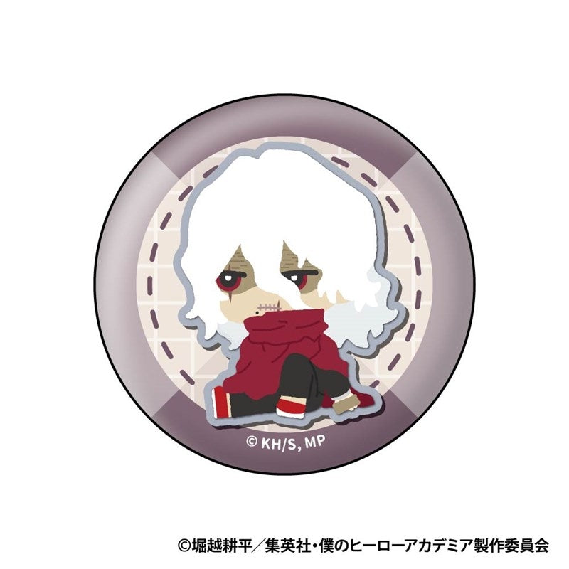 (1BOX=8)(Goods - Badge) My Hero Academia MofuMofu Button Badge Collection Vol. 2