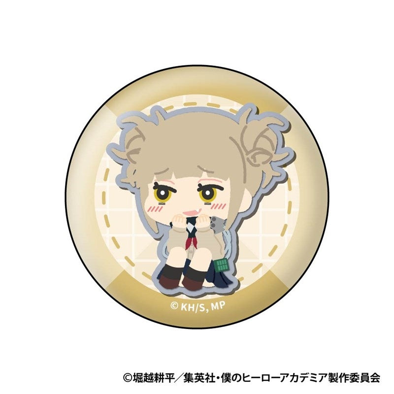 (1BOX=8)(Goods - Badge) My Hero Academia MofuMofu Button Badge Collection Vol. 2