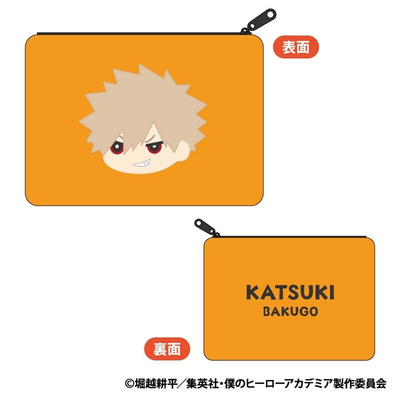 (Goods - Pouch) My Hero Academia MofuMofu Flat Case Vol. 2 B: Katsuki Bakugo
