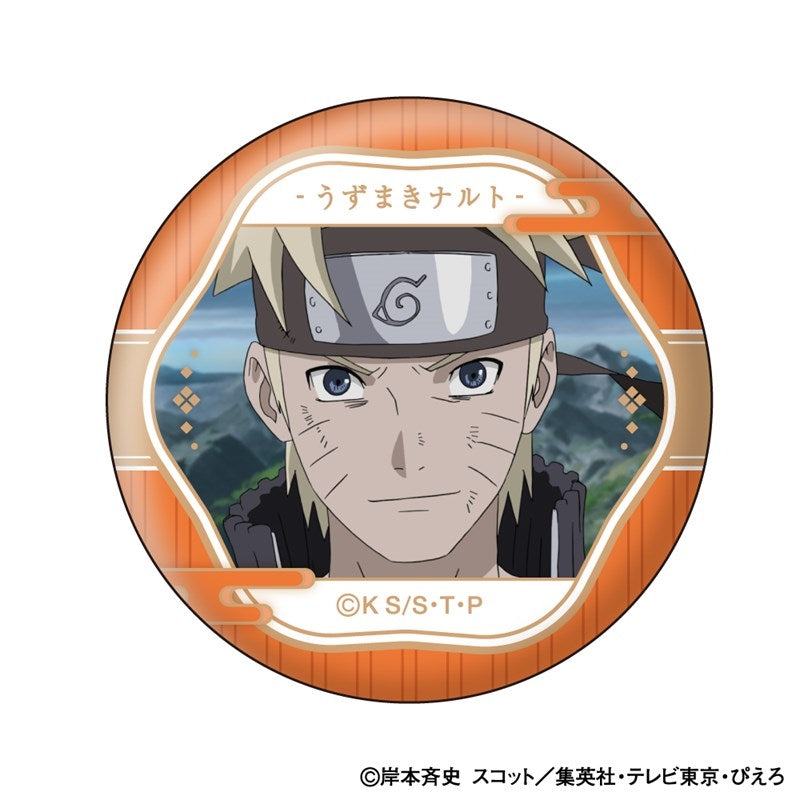 (1BOX=10)(Goods - Badge) NARUTO Shippuden Naruto Uzumaki Face Colle Button Badge