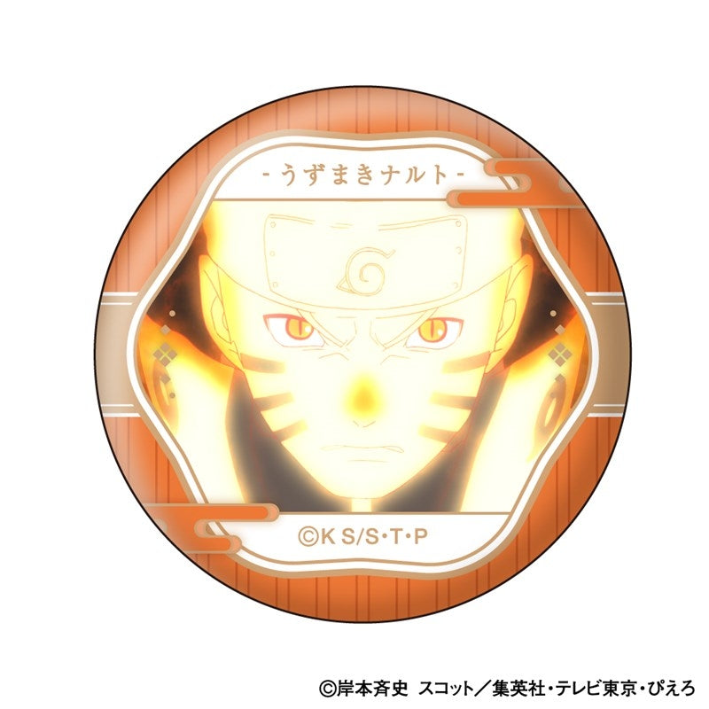 (1BOX=10)(Goods - Badge) NARUTO Shippuden Naruto Uzumaki Face Colle Button Badge