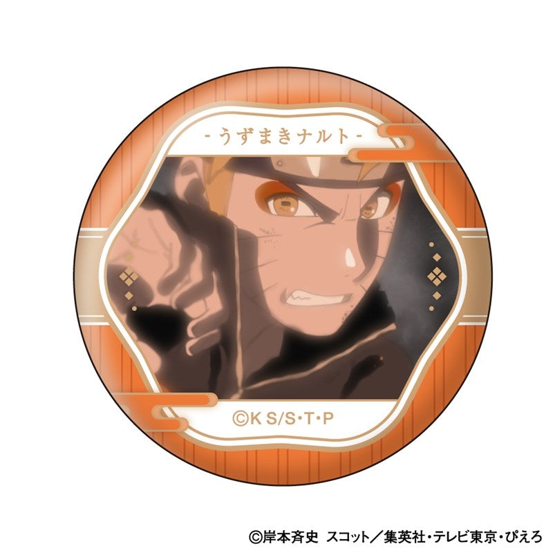 (1BOX=10)(Goods - Badge) NARUTO Shippuden Naruto Uzumaki Face Colle Button Badge