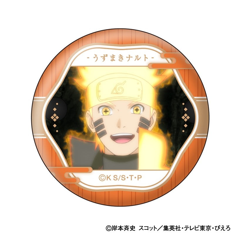 (1BOX=10)(Goods - Badge) NARUTO Shippuden Naruto Uzumaki Face Colle Button Badge