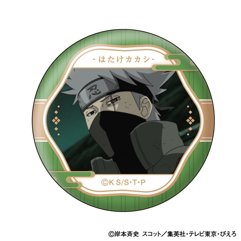 (1BOX=10)(Goods - Badge) NARUTO Shippuden Kakashi Hatake Face Colle Button Badge