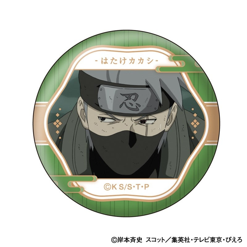 (1BOX=10)(Goods - Badge) NARUTO Shippuden Kakashi Hatake Face Colle Button Badge
