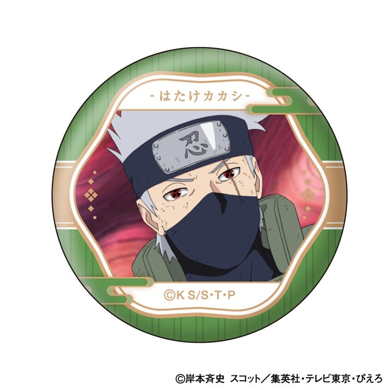 (1BOX=10)(Goods - Badge) NARUTO Shippuden Kakashi Hatake Face Colle Button Badge