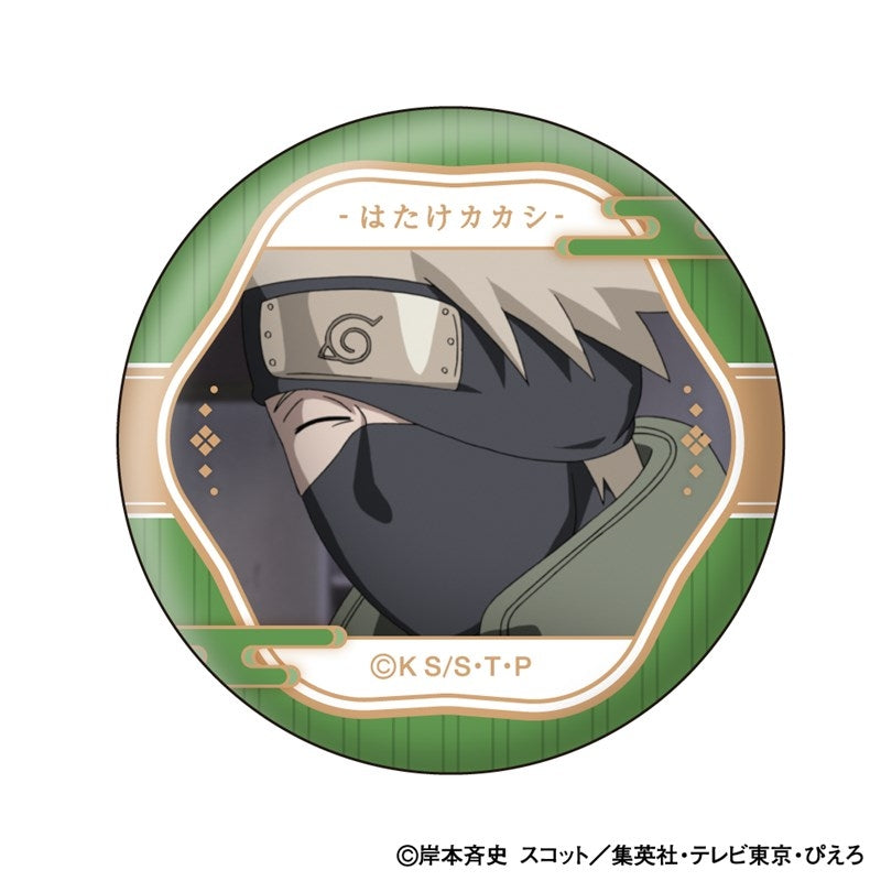 (1BOX=10)(Goods - Badge) NARUTO Shippuden Kakashi Hatake Face Colle Button Badge
