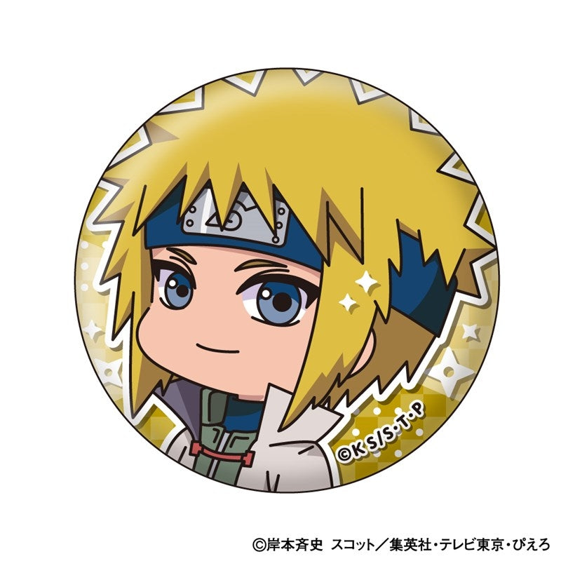 (1BOX=8)(Goods - Badge) NARUTO Shippuden MuniChara Badge