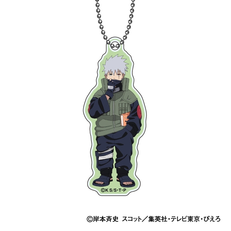 (1BOX=12)(Goods - Keychain) NARUTO Shippuden Trading Acrylic Keychain Chiisaku Nachatta (Turned into Kids) Ver. (animate Advance Sales)