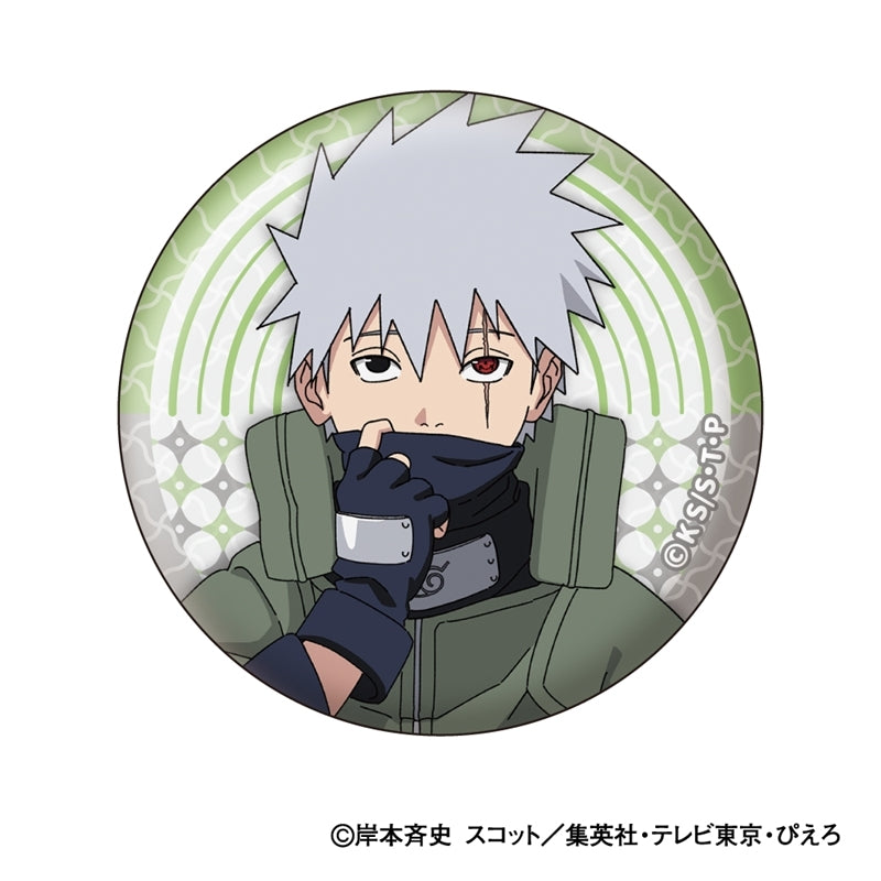 (1BOX=12)(Goods - Badge) NARUTO Shippuden Button Badge Collection Chiisaku Nachatta (Turned into Kids) Ver. (animate Advance Sales)