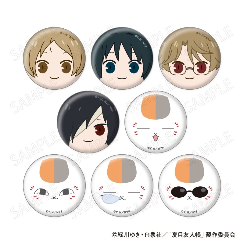 (1BOX=8)(Goods - Badge) Natsume's Book of Friends (Natsume Yuujinchou) MuniChara Badge