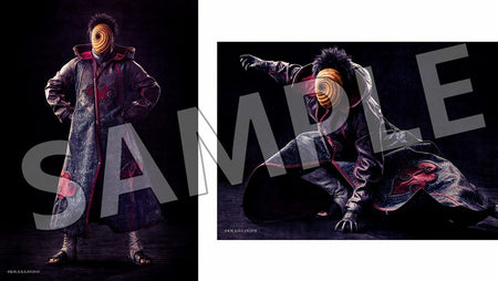 (Goods - Bromide) Live Spectacle NARUTO Stage Play: Song of the Akatsuki Bromide Set of 2 Hironori Katayama as Tobi