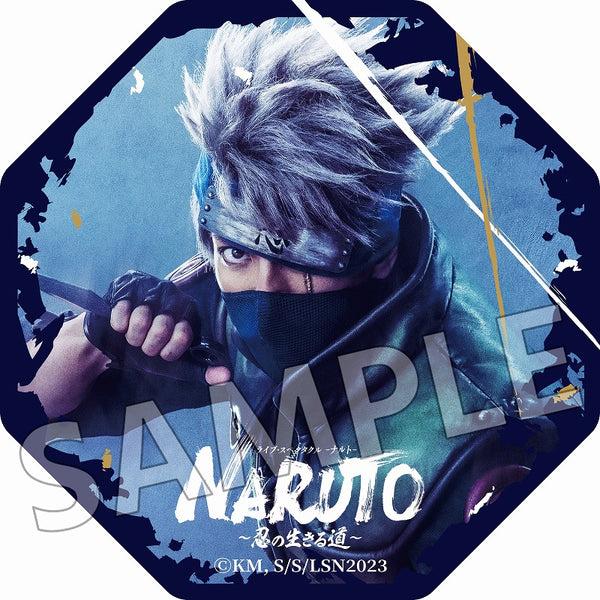 (Goods - Badge) Live Spectacle NARUTO Stage Play: The Shinobi Way of Life Button Badge Hatake Kakashi