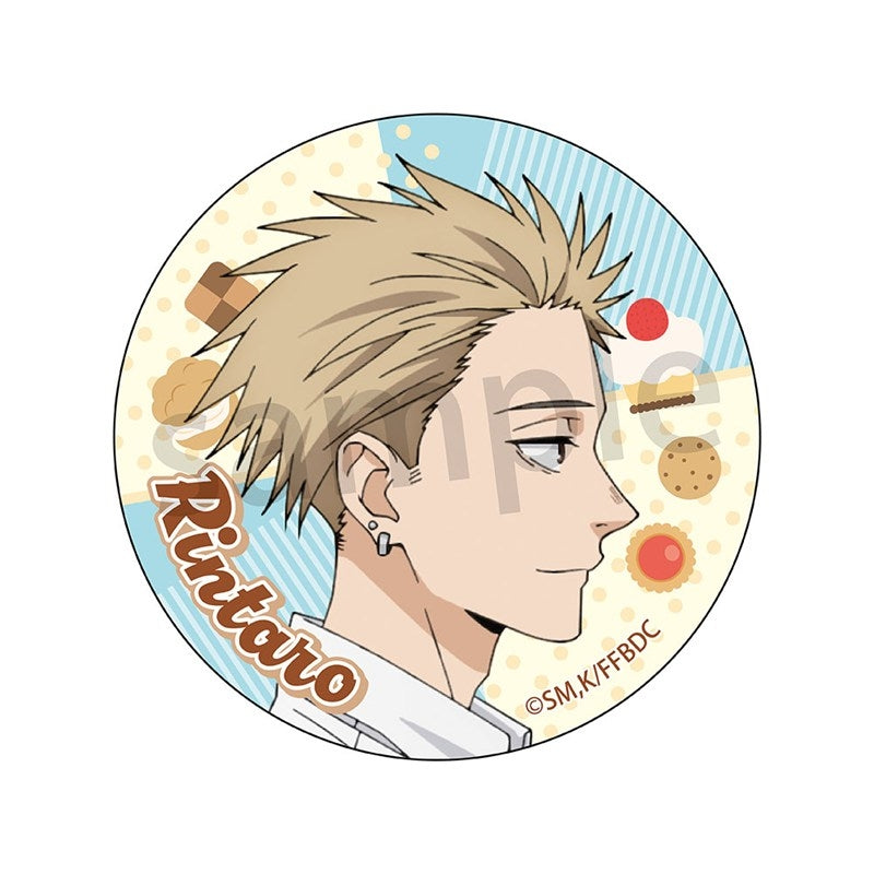 (1BOX=8)(Goods - Badge) The Fragrant Flower Blooms with Dignity Button Badge