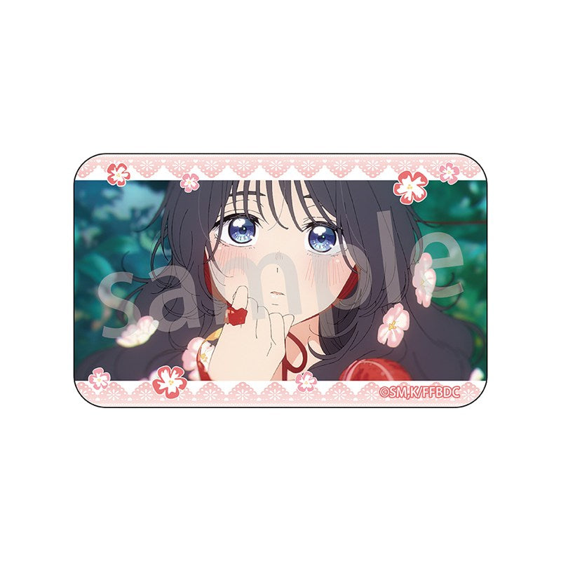 (1BOX=6)(Goods - Badge) The Fragrant Flower Blooms with Dignity Square Button Badge